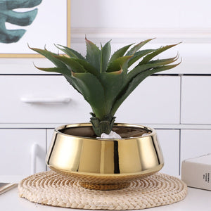 Planter Pot - Gold, 21 cm