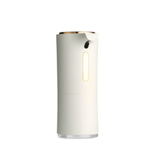 Load image into Gallery viewer, Minimal Automatic Foam Soap Dispenser - White &amp; Gold
