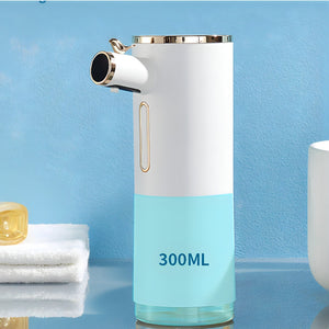 Automatic Foam Soap Dispenser - White & Gold