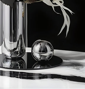 Classic Silver Vase Set