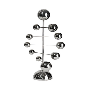 Spiral Candle Holder - Silver