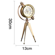 Load image into Gallery viewer, Antique Table Clock - Gold
