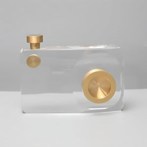 Camera Ornament - Crystal Clear, 17 cm