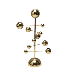 Spiral Candle Holder - Gold