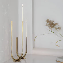 Load image into Gallery viewer, U Candle Holder - Gold , 51.5 cm
