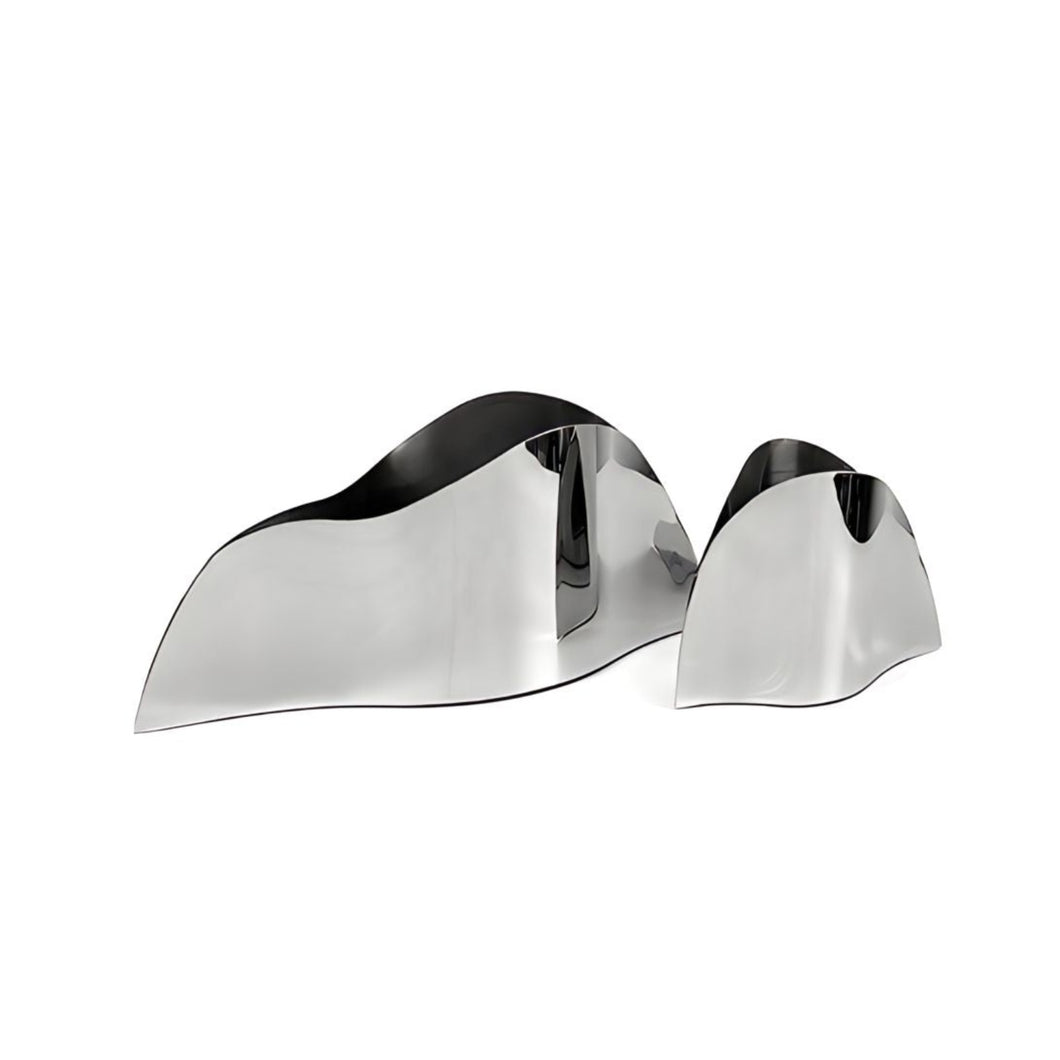 Avant-garde Flower Vase - Silver, silver 52cm