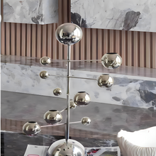 Load image into Gallery viewer, Spiral Candle Holder - Silver
