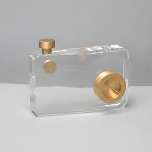 Camera Ornament - Crystal Clear, 17 cm