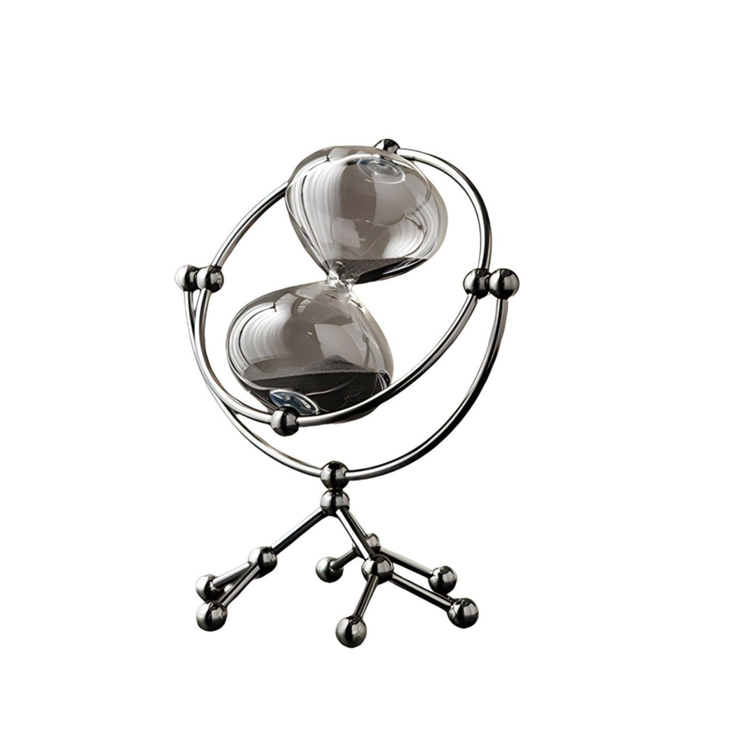 Molecule Inspired Sand Timer - Grey