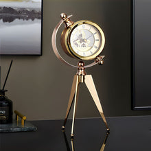 Load image into Gallery viewer, Antique Table Clock - Gold
