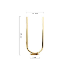 Load image into Gallery viewer, U Candle Holder - Gold , 51.5 cm
