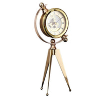 Load image into Gallery viewer, Antique Table Clock - Gold
