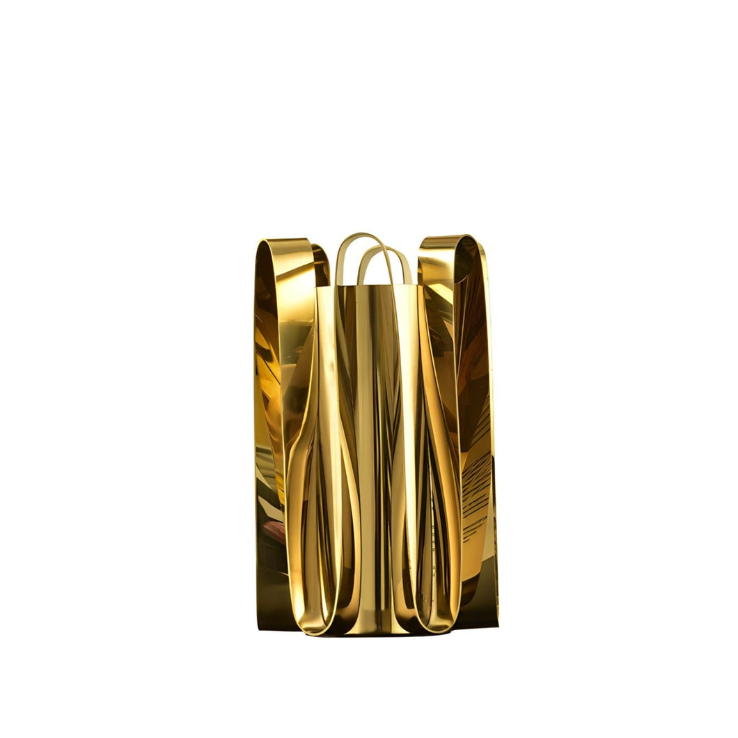 Floral Vase - Gold, 26 cm