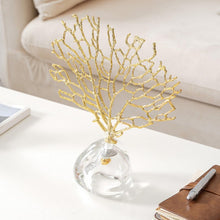 Load image into Gallery viewer, Coral Ornament - Gold, 29.5 cm
