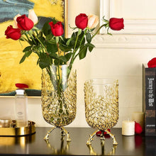 Load image into Gallery viewer, Gold Coral Vase - 24 cm
