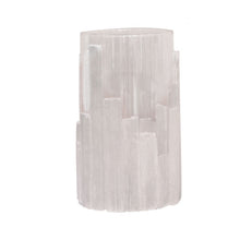 Load image into Gallery viewer, Crystal Glass Candle Holder - 18 cm
