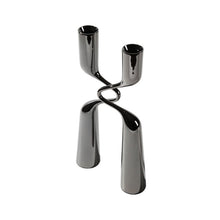 Load image into Gallery viewer, H Shaped Candle Holder - Grey, 30 cm
