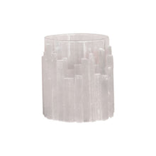 Load image into Gallery viewer, Crystal Glass Candle Holder - 12 cm
