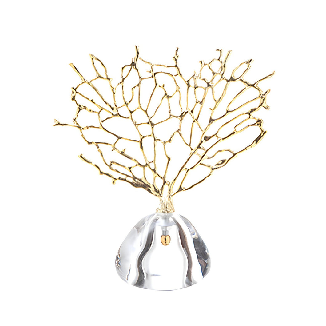 Coral Ornament - Gold, 25 cm