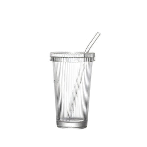 Glass Tumbler - Transparent, 375 ml