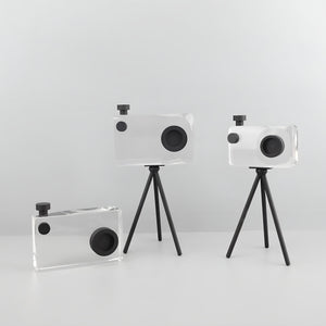 Camera Ornament - Crystal Clear, 17 cm