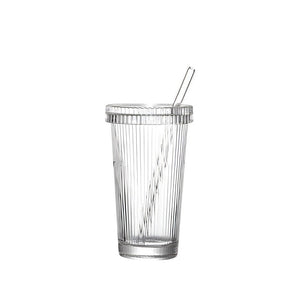 Glass Tumbler - Transparent, 375 ml