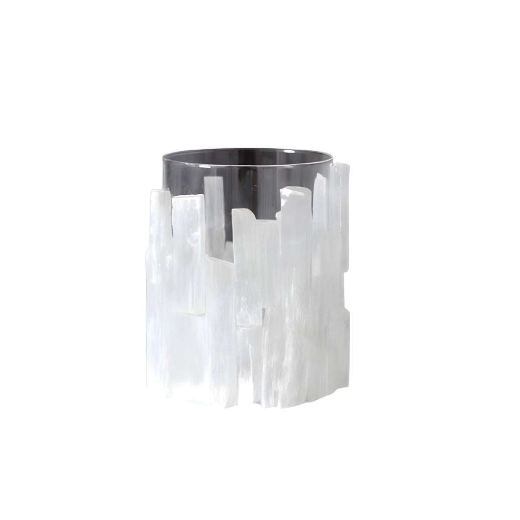 Mosaic Crystal Chip Vase - 15 cm